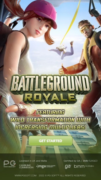 Battleground Royale pg 888 th ค่ายเกม สล็อต PG