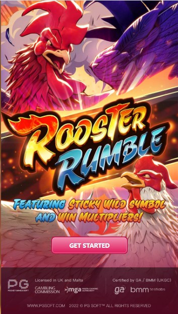 Rooster Rumble pg 888 th ค่ายเกม สล็อต PG
