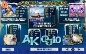 Arctic Treasure สัญลักษณ์