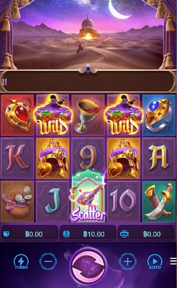 Genie's 3 Wishes slot pgs เกม PG Slot เครดิตฟรี