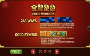 Golden Dragon เพย์ไลน์