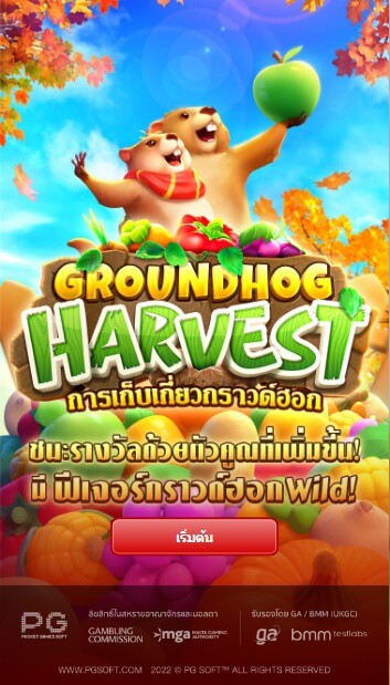 Groundhog Harvest pg 888 th ค่ายเกม สล็อต PG