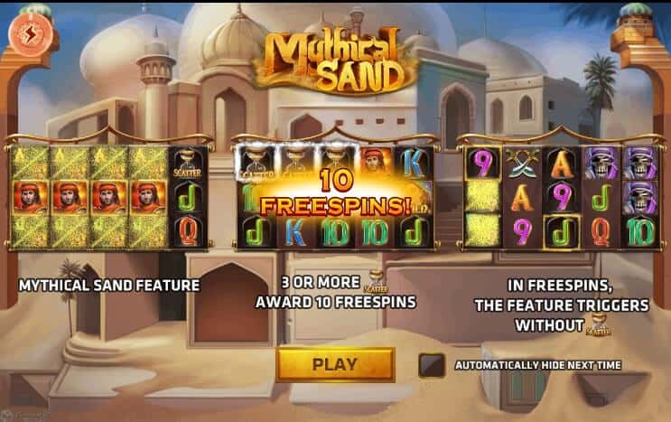 Mythical Sand เกมฟรี