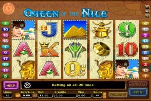 Queen Of The Nile สัญลักษณ์