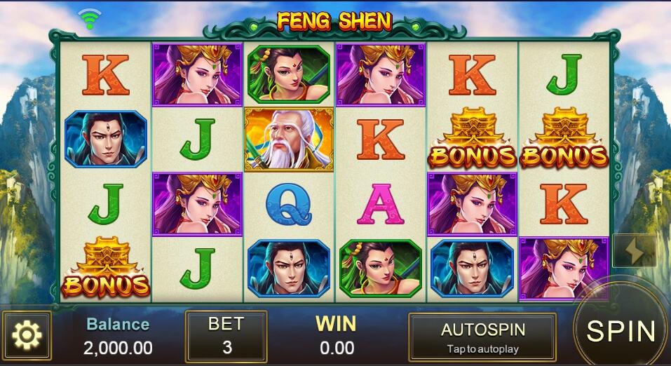 Feng Shen เล่นเกม