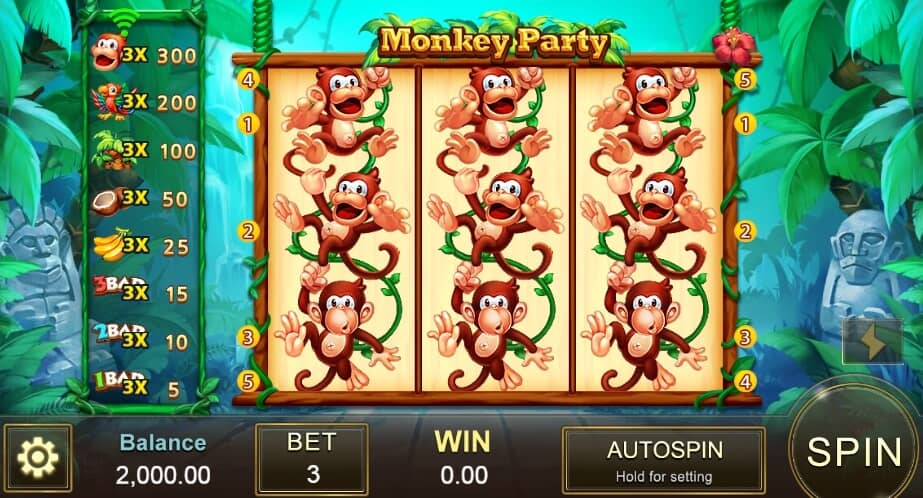 Monkey Party เล่นเกม
