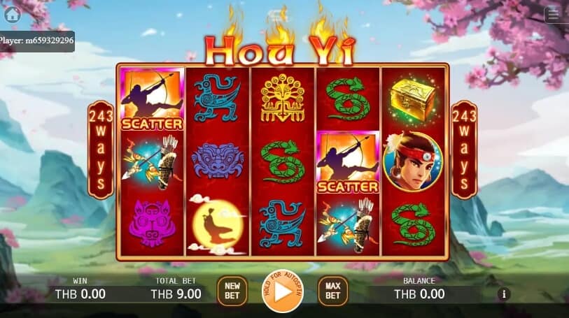 Hou Yi ค่าย Ka gaming เกมสล็อตแตกเร็ว ฟรีเครดิต kng365slot