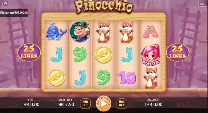 Pinocchio ค่าย Ka gaming เกมสล็อตแตกเร็ว ฟรีเครดิต kng365slot