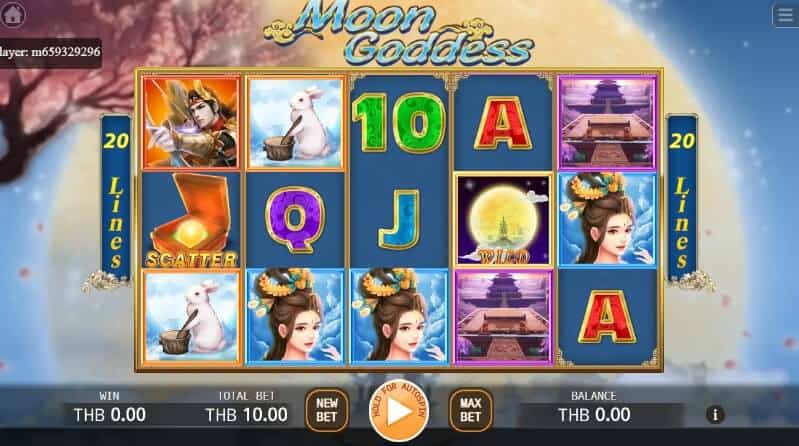 Moon Goddess ค่าย Ka gaming สล็อตเว็บตรง ไม่ผ่านเอเย่นต์ kng365slot