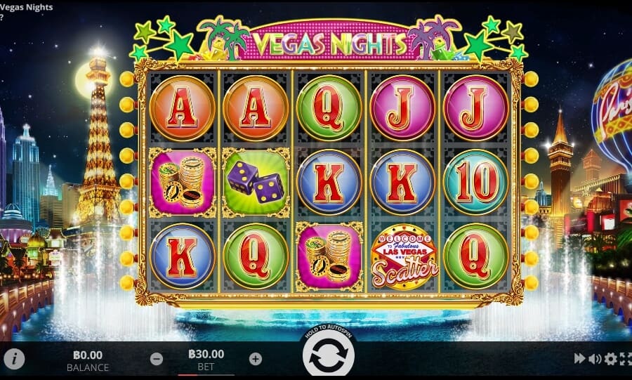 Vegas Nights ค่าย Evo Play สล็อต เครดิตฟรี kng365slot