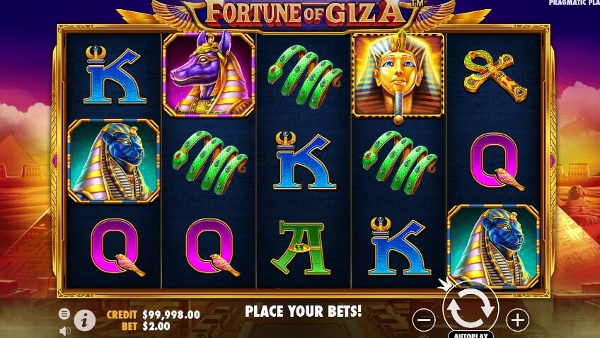 Fortune Of Giza ค่าย PRAGMATIC PLAY เว็บตรง คาสิโน kng365slot