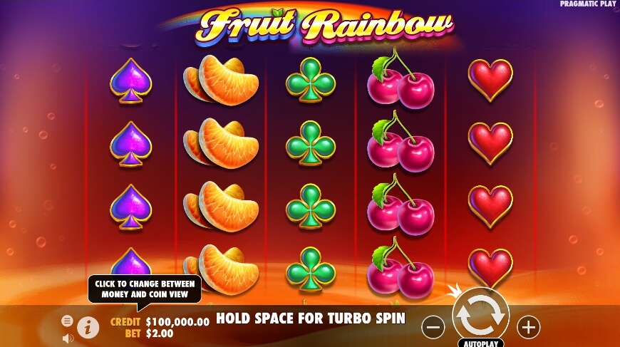 Fruit Rainbow ค่าย PRAGMATIC PLAY slotv9 kng365slot