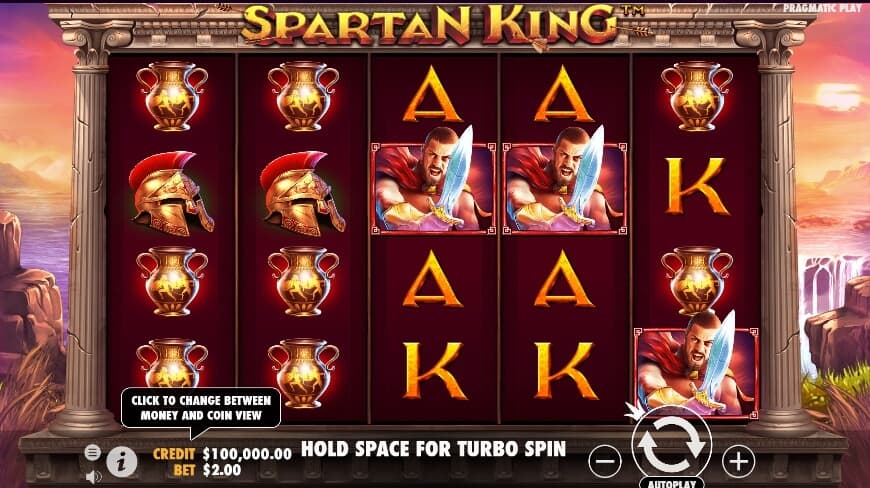 Spartan King ค่าย PRAGMATIC PLAY slotv9 kng365slot