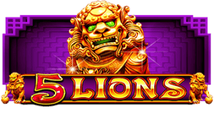 5 Lions ค่าย PRAGMATIC PLAY สมัคร เกมสล็อต kng365slot