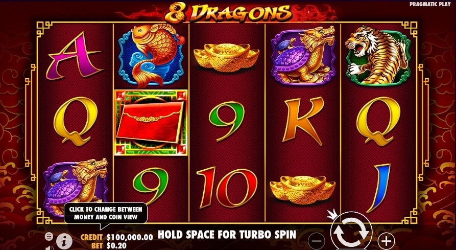 8 Dragons ค่าย PRAGMATIC PLAY slotv9 kng365slot