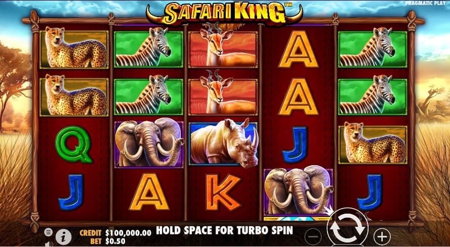 Safari King ค่าย PRAGMATIC PLAY สล็อต เครดิตฟรี kng365slot