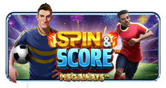 Spin&Score Megaways ค่าย PRAGMATIC PLAY สมัคร เกมสล็อต kng365slot