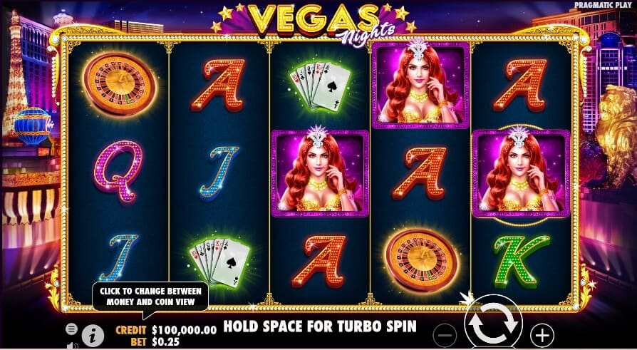 Vegas Nights ค่าย PRAGMATIC PLAY บาคาร่า เว็บตรง kng365slot