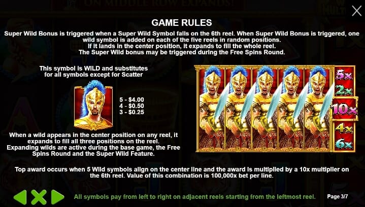 Wild Gladiators ค่าย PRAGMATIC PLAY สล็อตออนไลน์ kng365slot