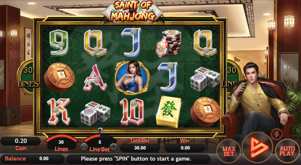 Saint of Mahjong สล็อต ค่าย SimplePlay บนเว็บ Kng365slot เว็บตรง สล็อต PG