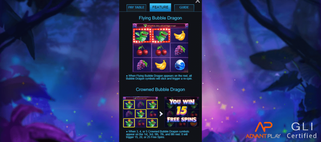 Bubble Dragon สล็อต AdvantPlay เว็บตรง บนเว็บ kng365slot