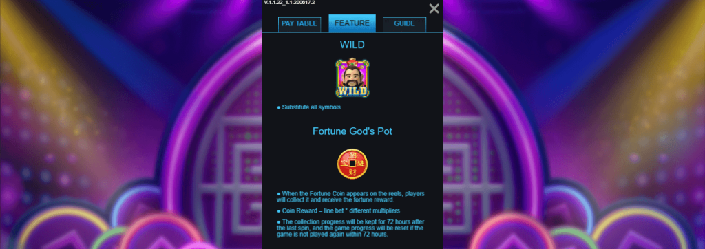 Fortune God's Pot สมัครบัญชี AdvantPlay XOSLOT
