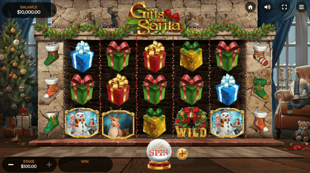 Gifts from Santa Dragon Gaming เว็บตรง