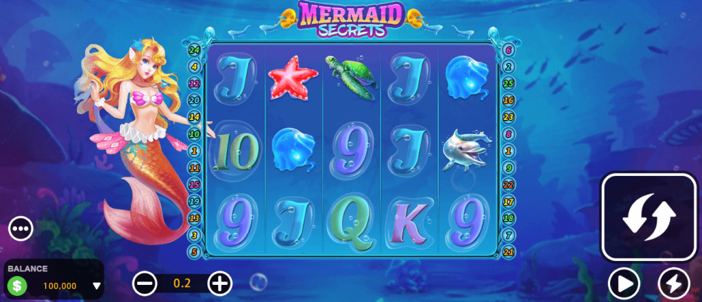 Mermaid Secrets ทดลองเล่นสล็อต Bolebit เว็บตรง บนมือถือ ผ่านเว็บ Kng365slot