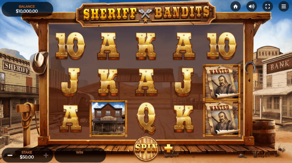Sheriff vs. Bandits Dragon Gaming เว็บตรง