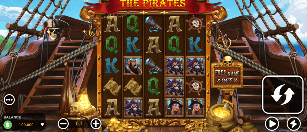 The Pirates ทดลองเล่นสล็อต Bolebit เว็บตรง บนมือถือ ผ่านเว็บ Kng365slot