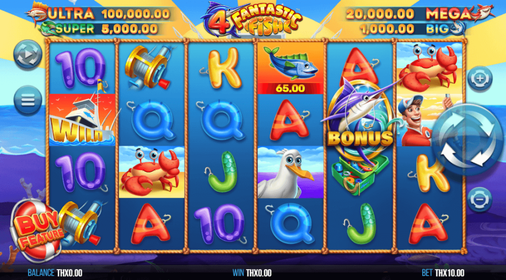 4 Fantastic Fish Yggdrasil Gaming สมัครสมาชิก เว็บ KNG365SLOT