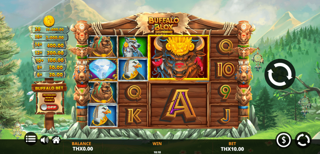 Buffalo Blox Yggdrasil Gaming สมัครสมาชิก เว็บ KNG365SLOT