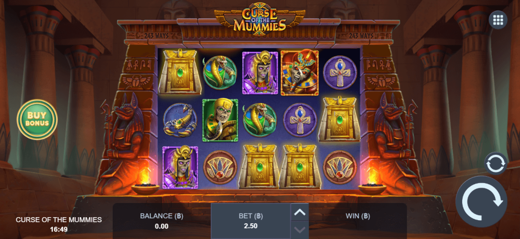 Curse Of The Mummies Relax Gaming สมัครสมาชิก เว็บ KNG365SLOT