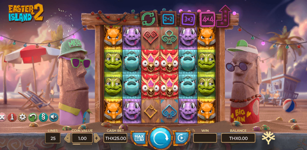 Easter Island 2 Yggdrasil Gaming สมัครสมาชิก เว็บ KNG365SLOT