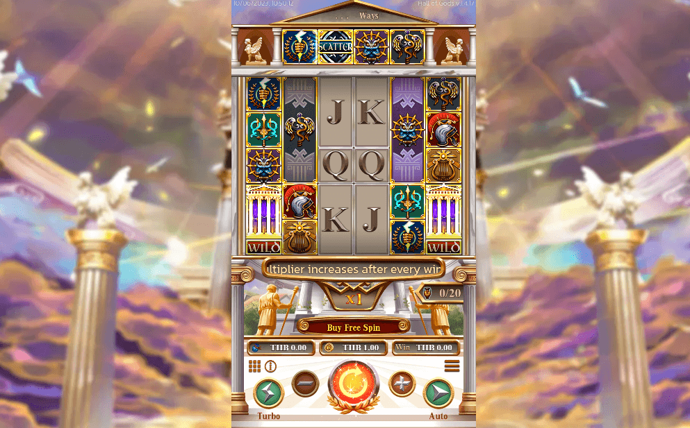 Hall of Gods Spinix สมัครสมาชิก เว็บ KNG365SLOT