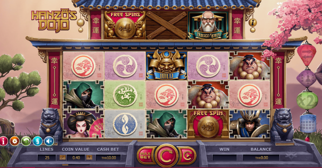 Hanzo's Dojo Yggdrasil Gaming สมัครสมาชิก เว็บ KNG365SLOT