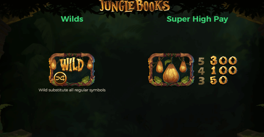 Jungle Books สล็อตค่าย Yggdrasil เครดิตฟรี 50 แตกง่าย KNG365SLOT