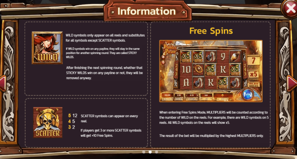 Plunder Pirate Spinix เครดิตฟรี 50 แตกง่าย KNG365SLOT