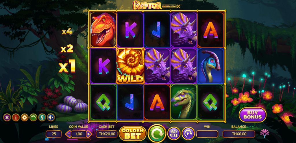 Raptor Doublemax Yggdrasil Gaming สมัครสมาชิก เว็บ KNG365SLOT