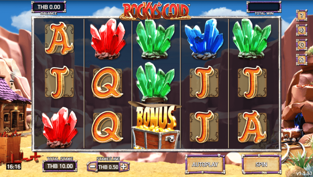 Rocky's Gold Relax Gaming สมัครสมาชิก เว็บ KNG365SLOT