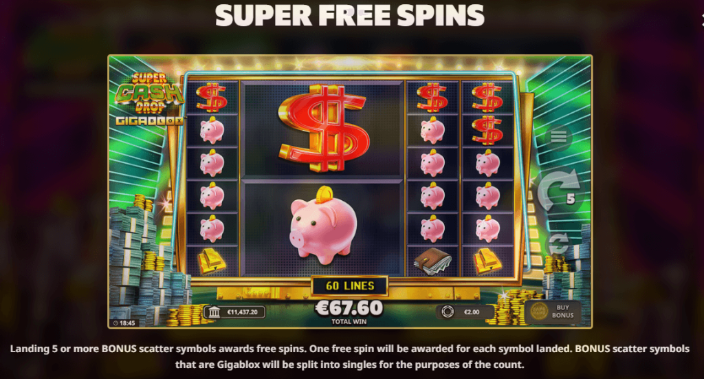 Super Cash Drop Giga Blox เว็บ Yggdrasil KNG365SLOT