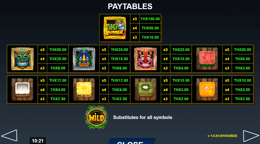 Tiki Runner 2 DoubleMax สล็อตค่าย Yggdrasil เครดิตฟรี 50 แตกง่าย KNG365SLOT