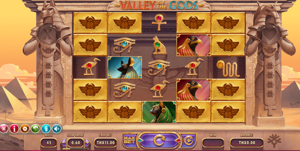 Valley of the Gods Yggdrasil Gaming สมัครสมาชิก เว็บ KNG365SLOT