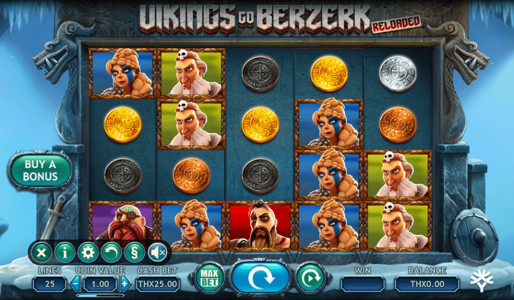 Vikings Go Berzerk Reloaded Yggdrasil Gaming สมัครสมาชิก เว็บ KNG365SLOT