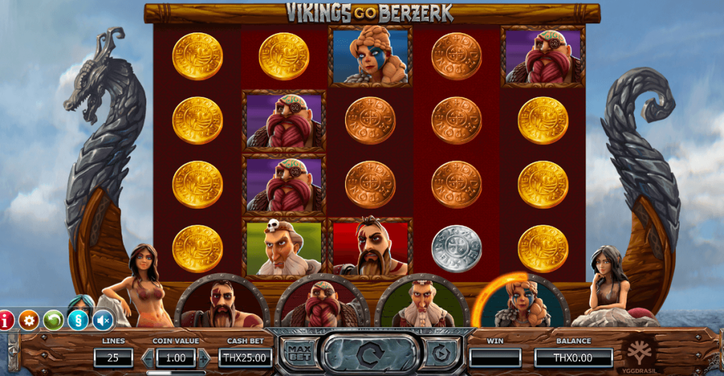 Vikings go Berzerk Yggdrasil Gaming สมัครสมาชิก เว็บ KNG365SLOT