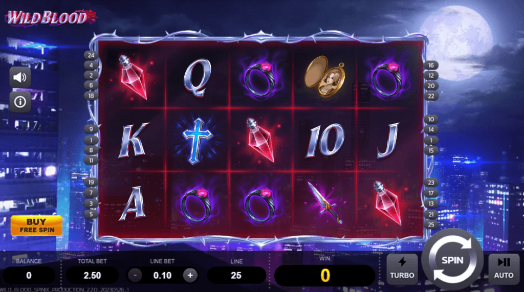 Wild Blood Spinix สมัครสมาชิก เว็บ KNG365SLOT