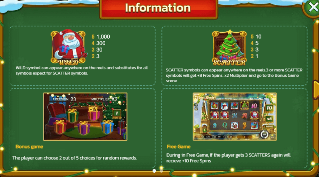 Winter Wonder Spinix เครดิตฟรี 300 KNG365SLOT