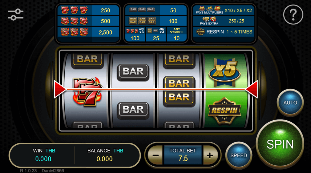 777 Blazing สล็อต Funky Games KNG365SLOT