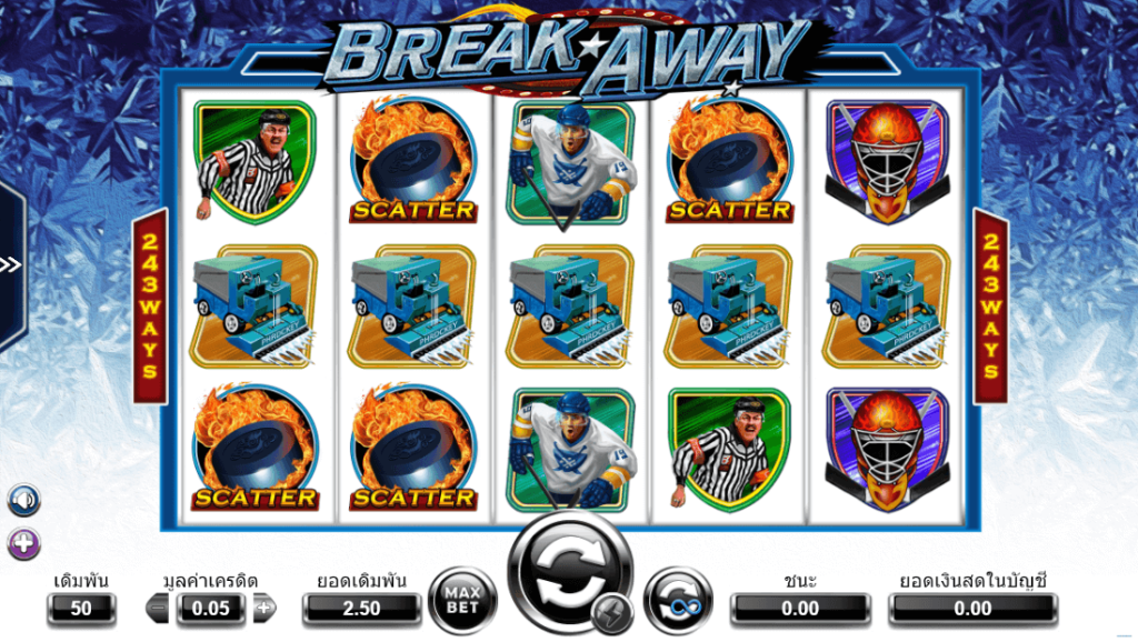 Break Away สล็อตค่าย AMEBA KNG365SLOT