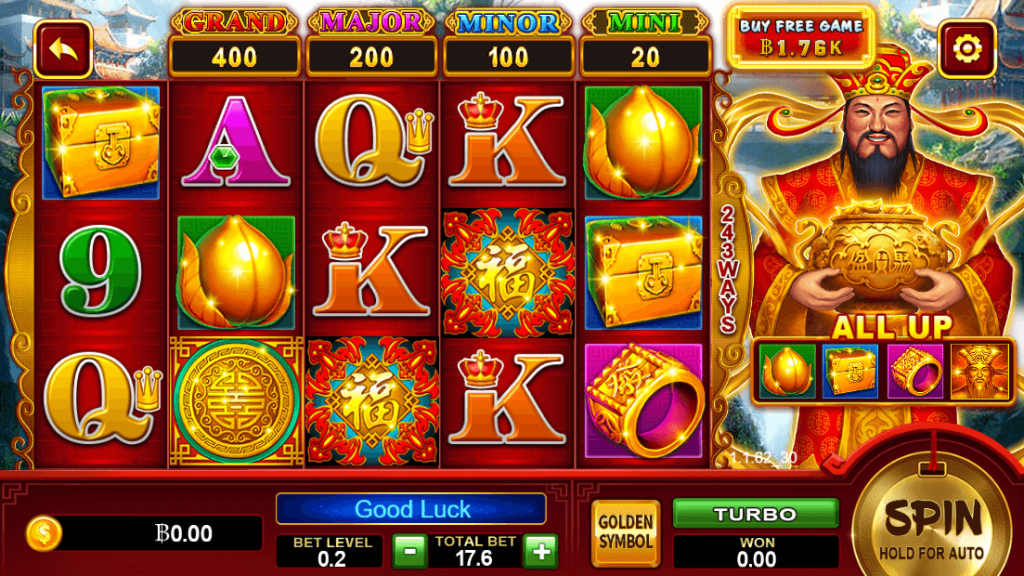 Cai Shens Fortune สล็อต Funky Games KNG365SLOT